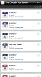 Mobile Screenshot of cousinjoeshow.com